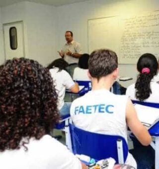 Inscrições FAETEC 2023