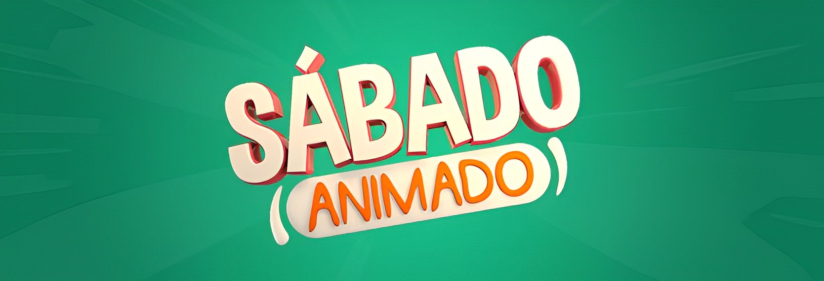 Banner do programa Sábado Animado