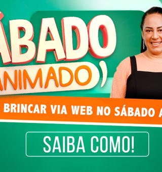 Banner do programa Sábado Animado